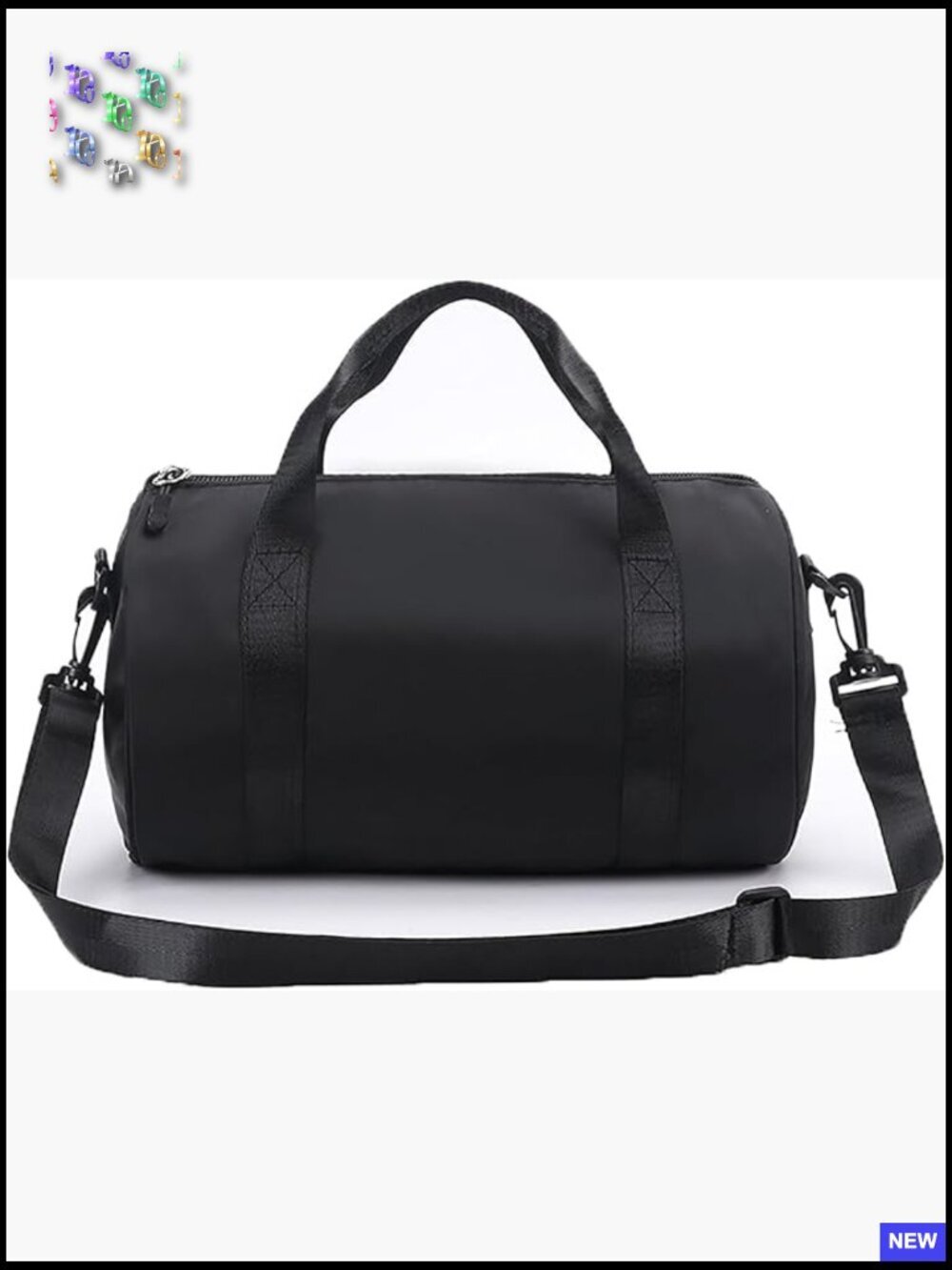 Mini Gym Bag for Women Small Duffle Tote Water Resistant Yoga Swim Dance